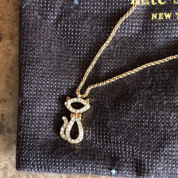 NWT Kate Spade Cat Necklace 💘 - Picture 2 of 4